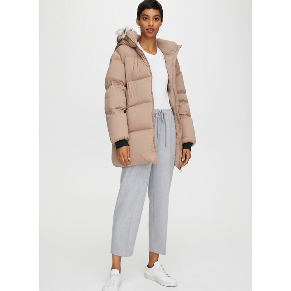 Aritzia Park City Mid Puffer (Clay XS)